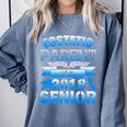 Proud Parent Of a 2018 Senior Graduation Comfort Colors Sweatshirt Blue Jean