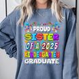 Proud SISTER Of a 2025 Kindergarten Graduate Graduation Comfort Colors Sweatshirt Blue Jean