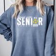 Proud Sister Of a 2026 Soccer Senior Graduation Comfort Colors Sweatshirt Blue Jean