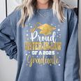 Proud Sister-In-Law Of Class 2025 Graduate Senior Graduation Comfort Colors Sweatshirt Blue Jean