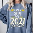 Proud Son Of A 2021 Graduate Graduation Clothes MBA PhD Comfort Colors Sweatshirt Blue Jean