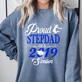 Proud STEPDAD Of A Class 2019 Senior Tshirt Graduation Comfort Colors Sweatshirt Blue Jean
