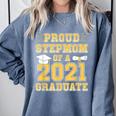 Proud Stepmom Of a 2021 Graduate School Graduation Party Comfort Colors Sweatshirt Blue Jean