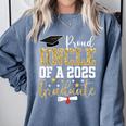 Proud Uncle Of A 2025 Graduate Uncle Graduation 2025 Comfort Colors Sweatshirt Blue Jean