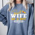 Proud Wife Of a DPT Graduate Graduation Grad Comfort Colors Sweatshirt Blue Jean