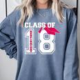 Respiratory Therapist Graduation Class Of 2018 Women RT Comfort Colors Sweatshirt Blue Jean