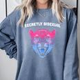 Secretly Bisexual Bi Introvert Bi Pride Antisocial LGBTQ Comfort Colors Sweatshirt Blue Jean Secretly Bisexual Bi Introvert Bi Pride Antisocial LGBTQ Comfort Colors Sweatshirt Blue Jean