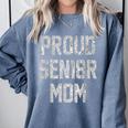 SEN18R Mom Shirt Senior Grad 2018 Graduation Party T-Shirt Comfort Colors Sweatshirt Blue Jean