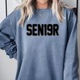SEN19R Senior 2019 High School Graduation Party T-Shirt Comfort Colors Sweatshirt Blue Jean
