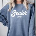 Senior 2019 Class Of 2019 Graduation Him Her Tee Comfort Colors Sweatshirt Blue Jean