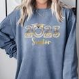 Senior 2023 Elegant Bling Graduation Senior 2023 Graduate Comfort Colors Sweatshirt Blue Jean