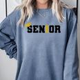 Senior 2026 Graduation 2026 Class Senior 2026 Grad Comfort Colors Sweatshirt Blue Jean