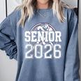 Senior 2026 Wrestling Class Of 2026 Wrestler Graduation Comfort Colors Sweatshirt Blue Jean