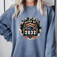 Senior 2032 Class Of 2032 Seniors Graduation 2032 Senior 32 Comfort Colors Sweatshirt Blue Jean