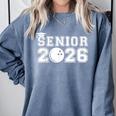 Senior Bowling Class Of 2026 Graduation School Graduate Comfort Colors Sweatshirt Blue Jean