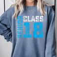 Senior Class 18 Shirt Graduation Apparel T-Shirt Comfort Colors Sweatshirt Blue Jean