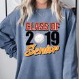 Senior Class Of 2019 Tshirt Graduation School Baseball Comfort Colors Sweatshirt Blue Jean