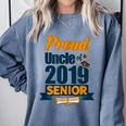 Senior Class Of 2019 Tshirt Graduation School Students Uncle Comfort Colors Sweatshirt Blue Jean