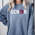 Senior Class Of 2019 Graduation Shirt Graduate Comfort Colors Sweatshirt Blue Jean
