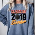 Senior Class Of 2019 Tshirt Graduation Students Hockey Comfort Colors Sweatshirt Blue Jean