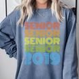 SENIOR CLASS 2019 T SHIRT High School Graduation Comfort Colors Sweatshirt Blue Jean