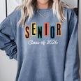 Senior Class Of 2026 Women Men Graduation Class Of 2026 Comfort Colors Sweatshirt Blue Jean