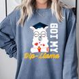 Senior Graduation TShirt 2019 Got My Dip-Llama Diploma Shirt Comfort Colors Sweatshirt Blue Jean