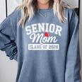 Senior Mom Class Of 2026 Senior Mama 2026 Graduation Women Comfort Colors Sweatshirt Blue Jean