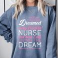 Sexy Freakin' Nurse Nursing T Shirt For RN Graduation Comfort Colors Sweatshirt Blue Jean