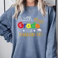 Sixth 6th Grade 2018 Nailed It Graduation Shirt Comfort Colors Sweatshirt Blue Jean