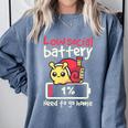 Snail Low Social Battery Need To Go Home Tee For Introvert Comfort Colors Sweatshirt Blue Jean
