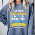 So Long 4th Grade Graduation 2025 School 5th Grade Here Come Comfort Colors Sweatshirt Blue Jean