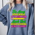 So Long 8th Grade Hello High School Graduation Comfort Colors Sweatshirt Blue Jean