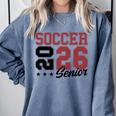 Soccer Senior Night Soccer Senior 2026 Graduation 71 Comfort Colors Sweatshirt Blue Jean