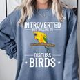 Sun Conure Introvert Parrot Bird Sun Conure Comfort Colors Sweatshirt Blue Jean Sun Conure Introvert Parrot Bird Sun Conure Comfort Colors Sweatshirt Blue Jean