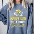 Super Proud Bonus Dad Of 2025 Graduate Graduation Family Comfort Colors Sweatshirt Blue Jean