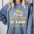 Super Proud Step Dad Of 2025 Graduate Graduation Family Comfort Colors Sweatshirt Blue Jean