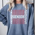 Swimming Senior Night Swimming Senior 2025 Graduation 40 Comfort Colors Sweatshirt Blue Jean