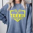 Tennis Senior Night Tennis Senior 2025 Graduation 20 Comfort Colors Sweatshirt Blue Jean