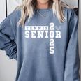 Tennis Senior Night Tennis Senior 2025 Graduation 3 Comfort Colors Sweatshirt Blue Jean
