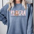 Valentines Day NICU Nurse Cute Bear Neonatal ICU Graduation Comfort Colors Sweatshirt Blue Jean