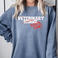 Veterinary School Graduation Class Of 2018 Comfort Colors Sweatshirt Blue Jean