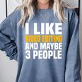 Video Editor Introvert Editing Production Filmmaking Job Comfort Colors Sweatshirt Blue Jean