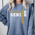 Volleyball Senior Night Volleyball Senior 2025 Graduation 14 Comfort Colors Sweatshirt Blue Jean