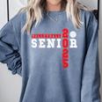 Volleyball Senior Night Volleyball Senior 2025 Graduation 5 Comfort Colors Sweatshirt Blue Jean