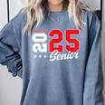 Wrestling Senior Night Wrestling Senior 2025 Graduation 75 Comfort Colors Sweatshirt Blue Jean