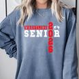 Wrestling Senior Night Wrestling Senior 2026 Graduation 13 Comfort Colors Sweatshirt Blue Jean