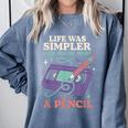 90s Baby Tired Millennial Burnout Nostalgia Parenting Comfort Colors Sweatshirt Denim 90s Baby Tired Millennial Burnout Nostalgia Parenting Comfort Colors Sweatshirt Denim