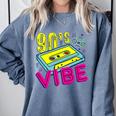 90's Vibe Retro Style Cassette Tape Nostalgia 1990s Party Premium Tri-Blend Comfort Colors Sweatshirt Denim 90's Vibe Retro Style Cassette Tape Nostalgia 1990s Party Premium Tri-Blend Comfort Colors Sweatshirt Denim