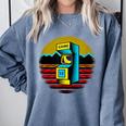 Arcade Game Machine Nostalgia Retro Gamer 80s 90s Comfort Colors Sweatshirt Denim Arcade Game Machine Nostalgia Retro Gamer 80s 90s Comfort Colors Sweatshirt Denim